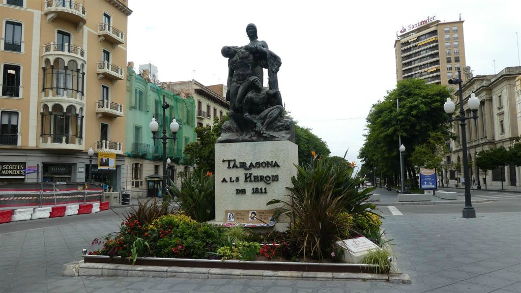 TARRAGONA - het helden van 1811 monument
