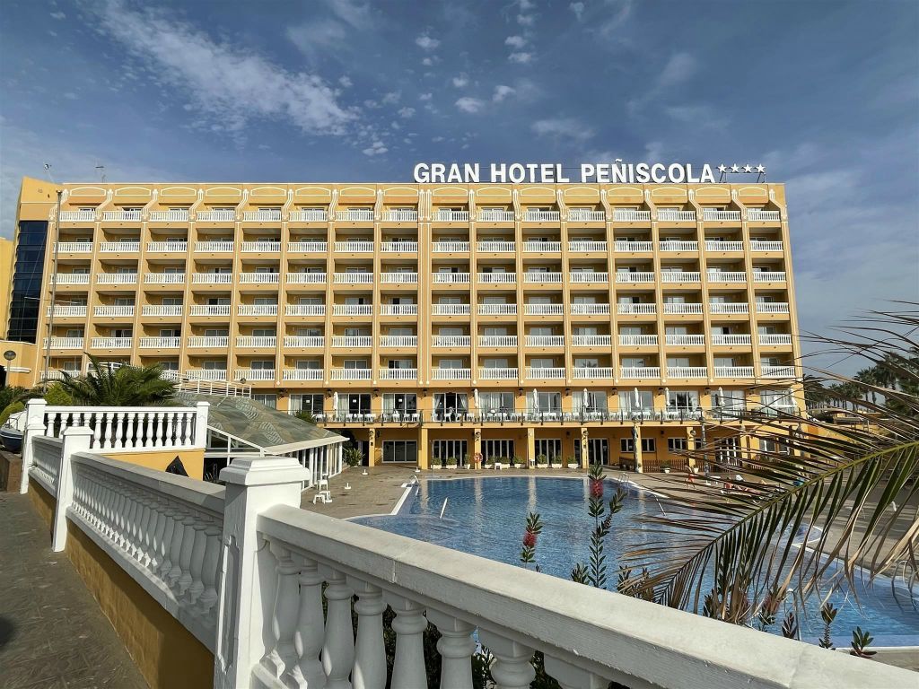 PEÑÍSCOLA - het gran hotel waar we verbleven