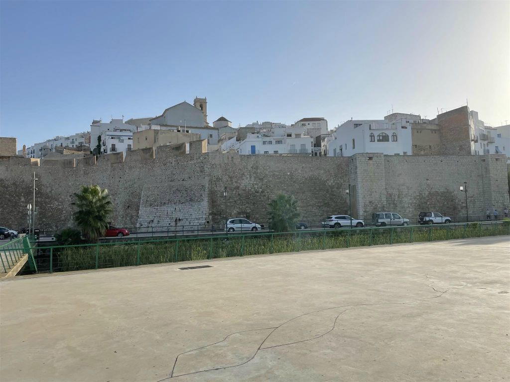 PEÑÍSCOLA - een stadsmuur