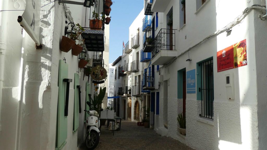 PEÑÍSCOLA - een steeg