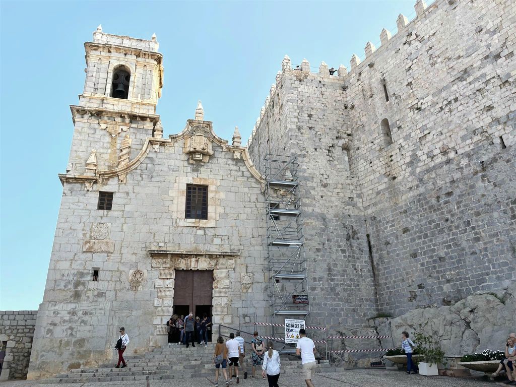 PEÑÍSCOLA - de kerk van de Ermitana