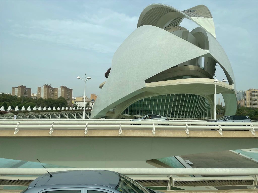 VALENCIA - het operahuis en cultureel centrum Palau de les Arts Reina Sofía