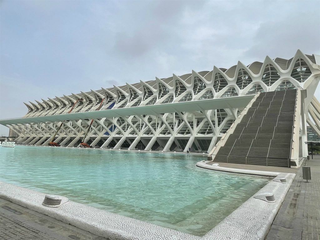 VALENCIA - het museum Museo de las Ciencias Príncipe Felipe