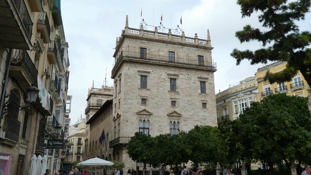 VALENCIA - het paleis van de Generalitat