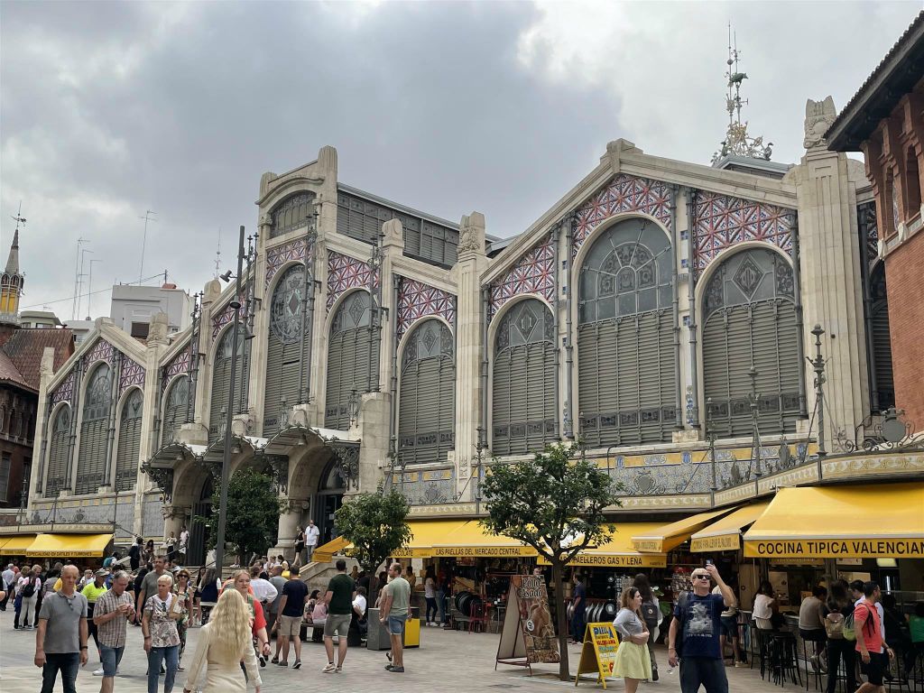 VALENCIA - de versmarkt  Mercado Central