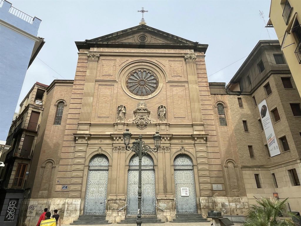 VALENCIA - de basiliek van het heilig hart van Jezus
