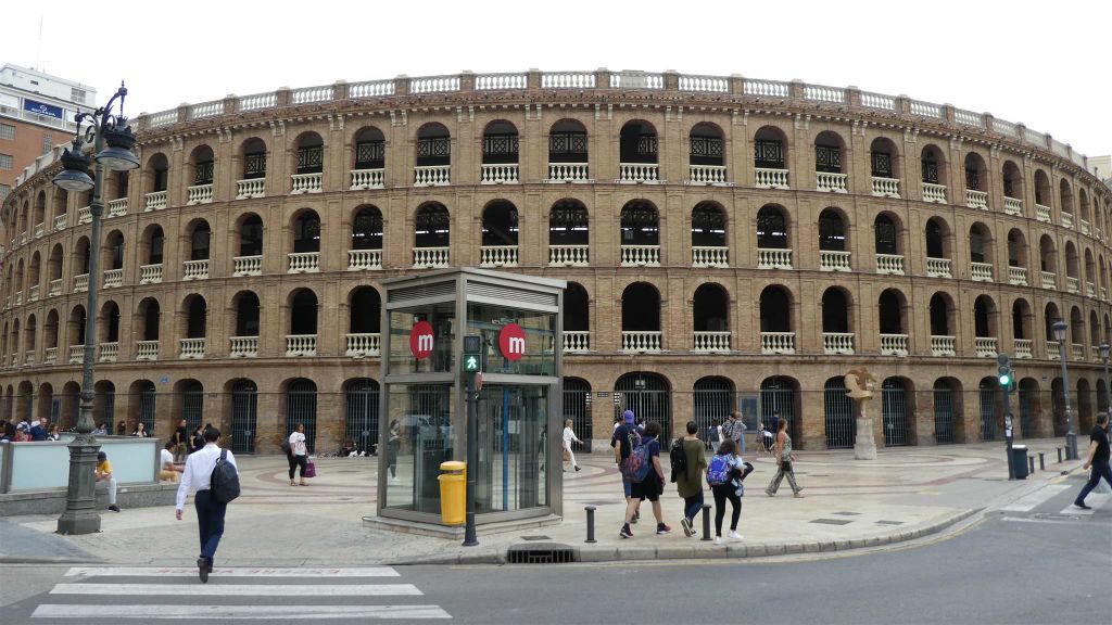 VALENCIA - de stierenvechtarena Plaza de Toros de Valencia