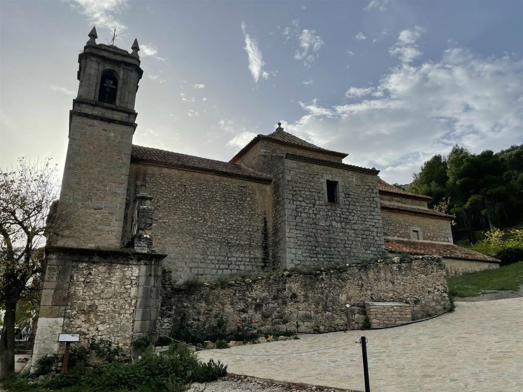 MORELLA - het heiligdom van de maagd van Vallivana