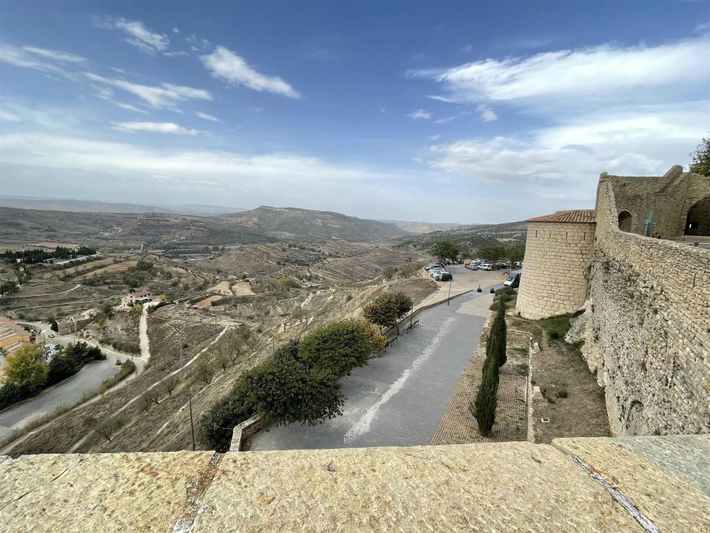 MORELLA - het uitzicht vanaf een stadsmuur