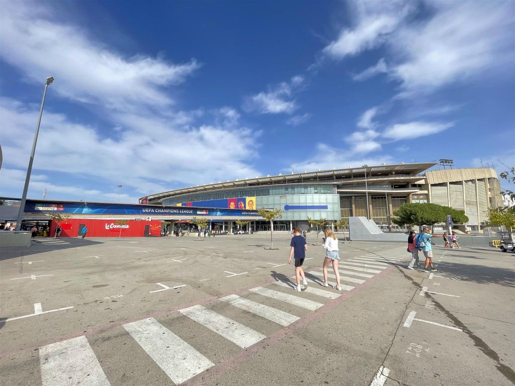 BARCELONA - het voetbalstadion Camp Nou