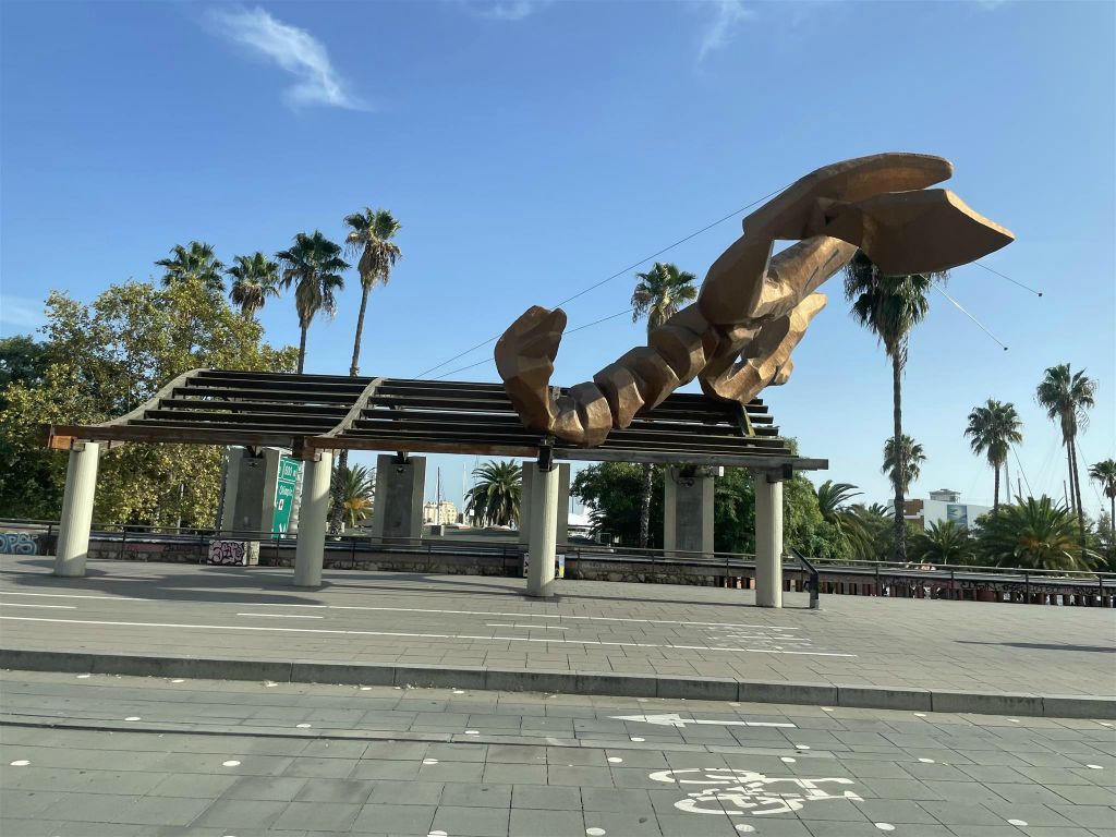 BARCELONA - een kunstwerk
