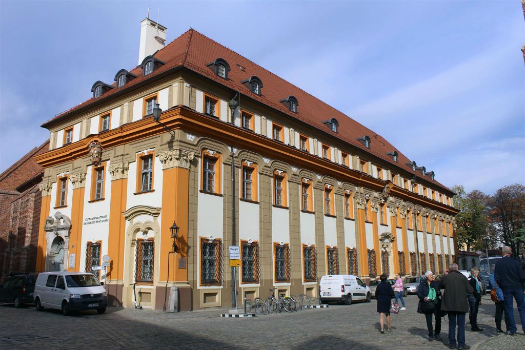 WROCLAW - het pastorale centrum van het aartsbisdom van Wrocław