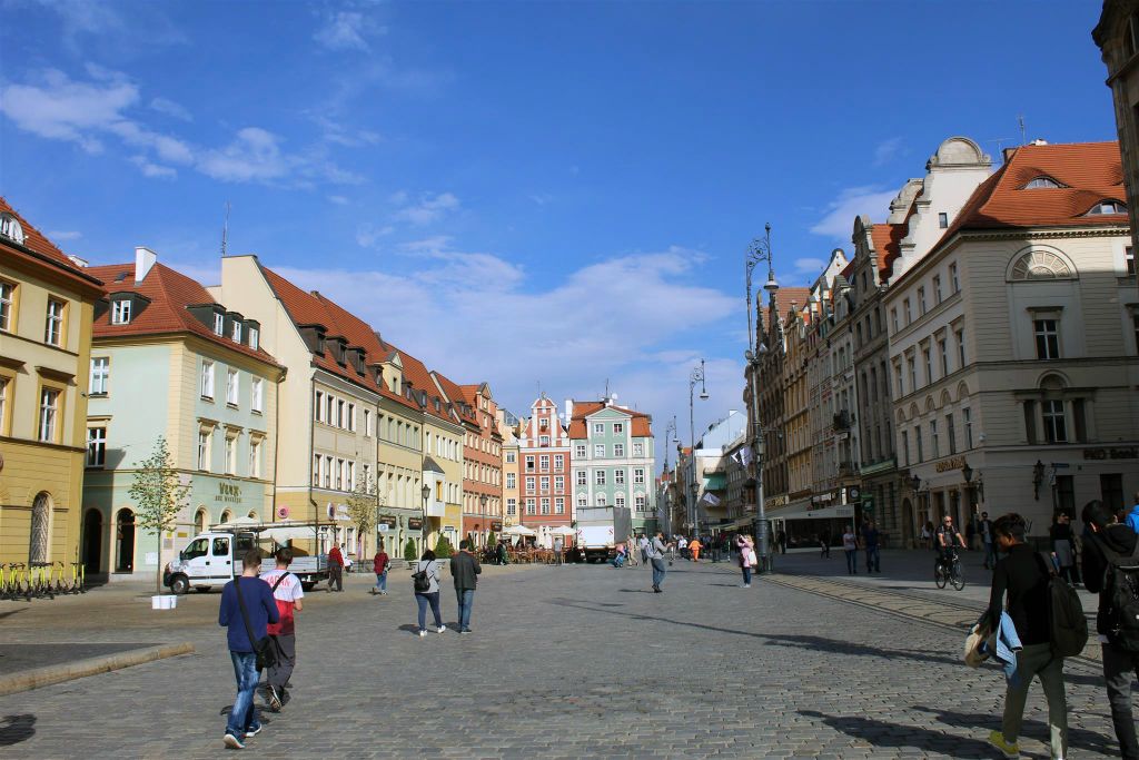WROCLAW - een straat