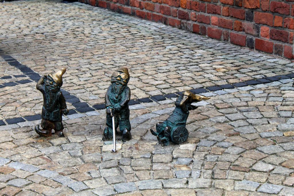 WROCLAW - enkele beelden van kabouters