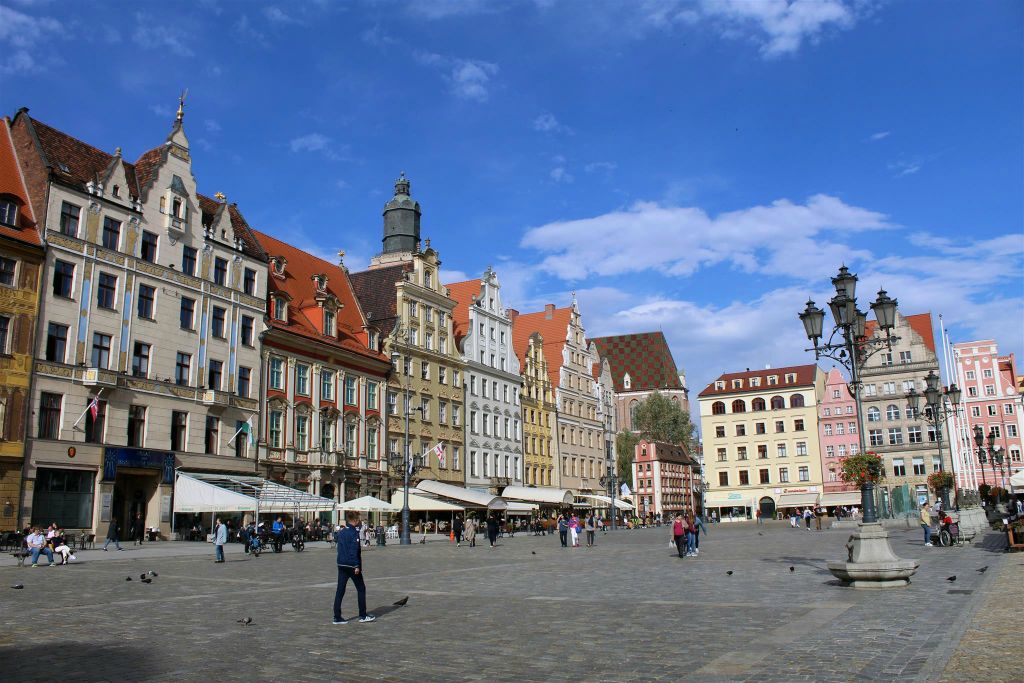 WROCLAW - het marktplein