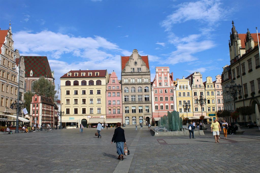 WROCLAW - het marktplein