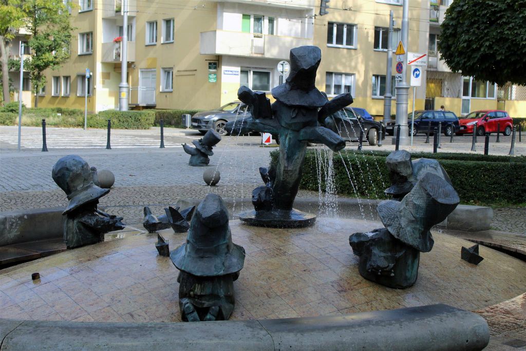 WROCLAW - een fontein