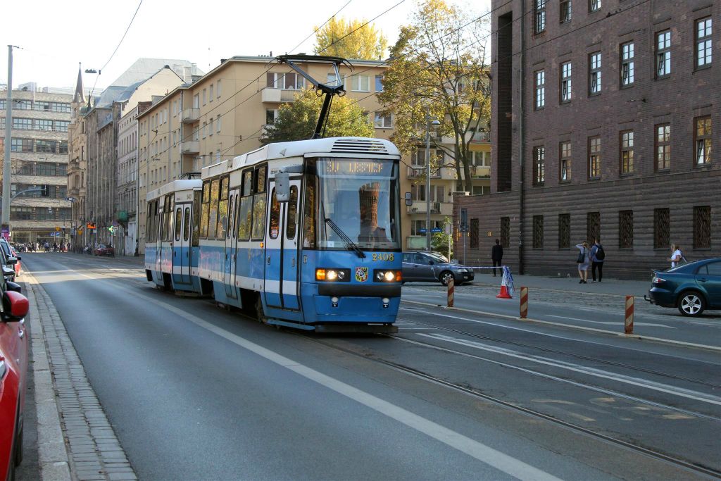 WROCLAW - een tram