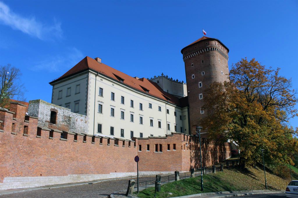KRAKAU - het kasteelcomplex van Wavel