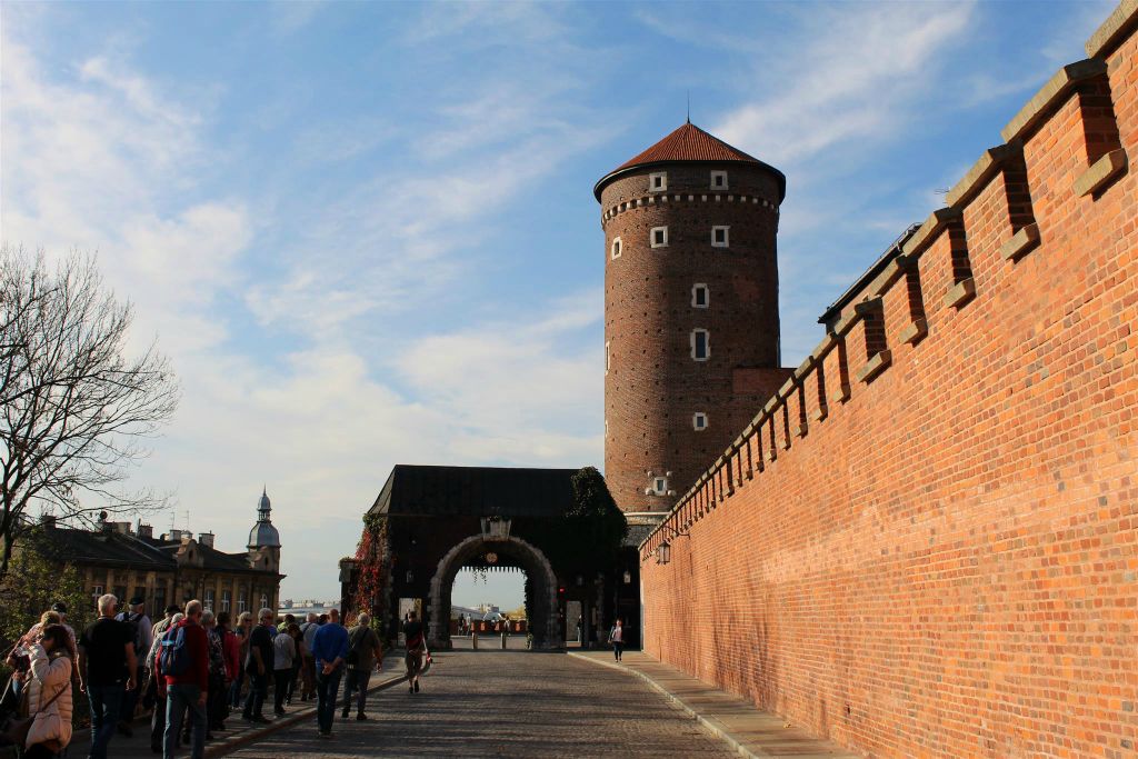 KRAKAU - het kasteelcomplex van Wavel