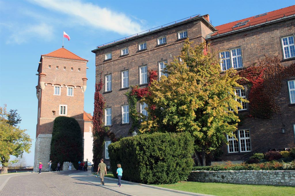 KRAKAU - het kasteelcomplex van Wavel