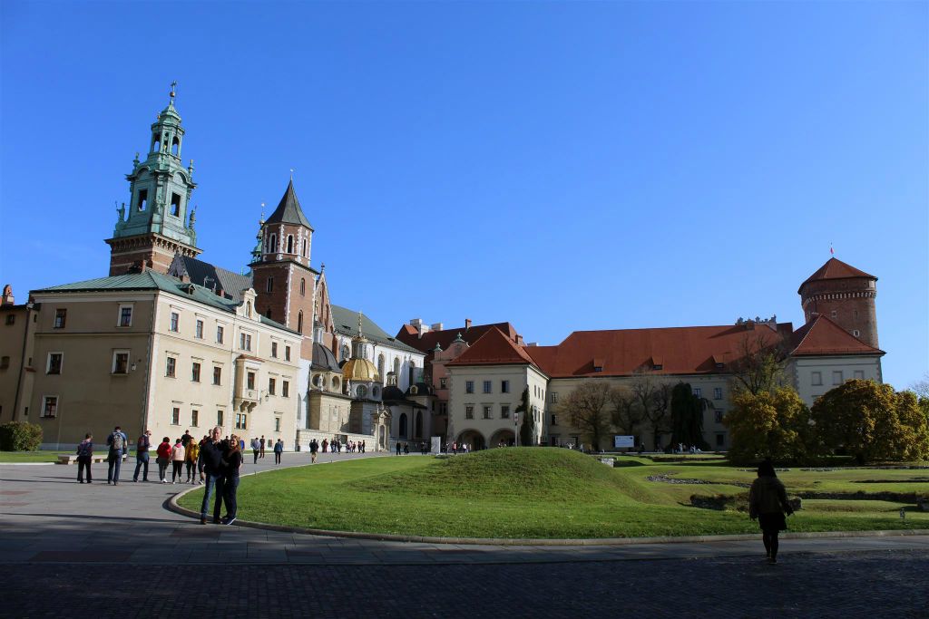 KRAKAU - het kasteelcomplex van Wavel