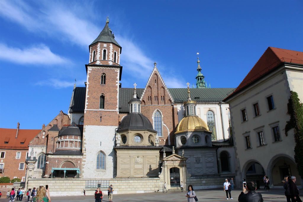 KRAKAU - de kathedraal van Wavel
