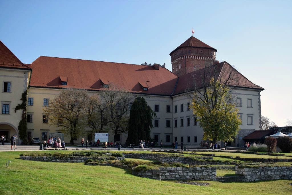 KRAKAU - de koninklijke keukens van het kasteelcomplex van Wavel