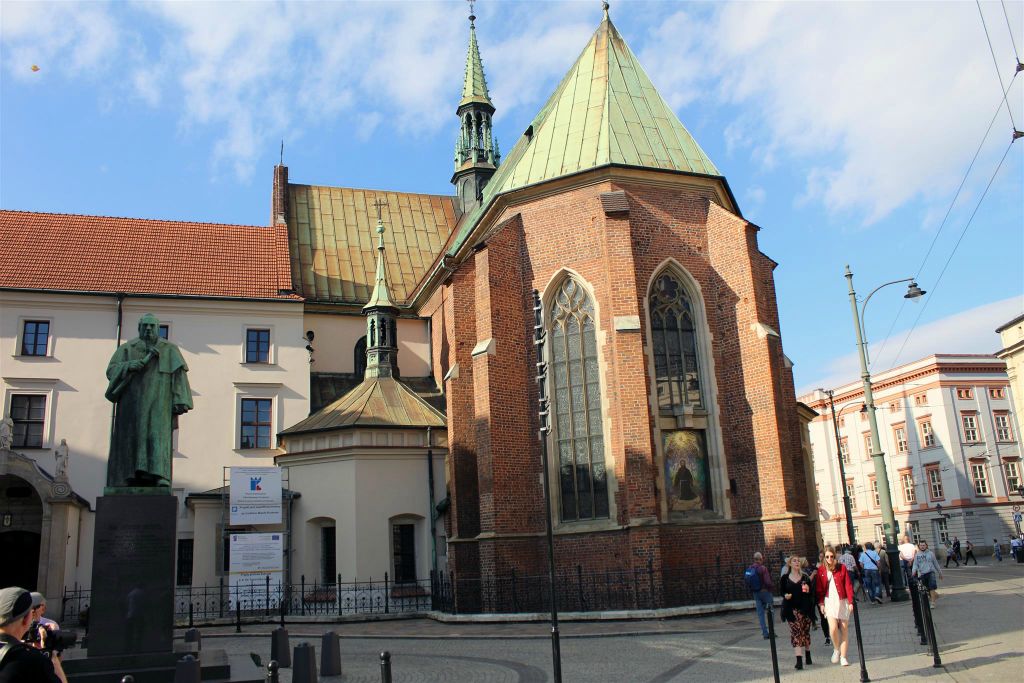 KRAKAU - de Sint-Franciscuskerk