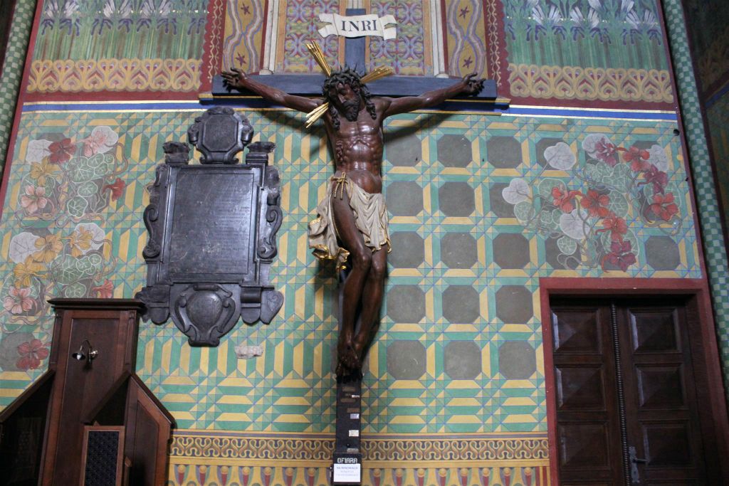 KRAKAU - een beeld in de Sint-Franciscuskerk