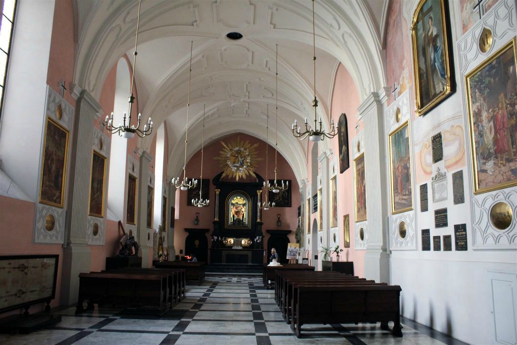 KRAKAU - de passiekapel in de Sint-Franciscuskerk