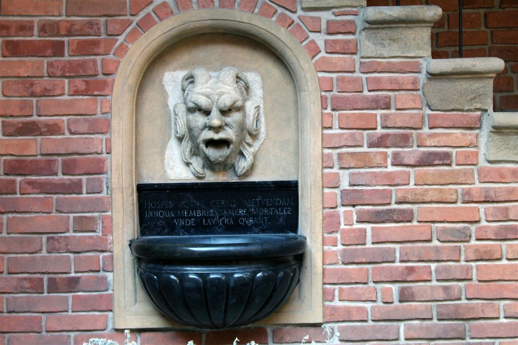 KRAKAU - een fontein
