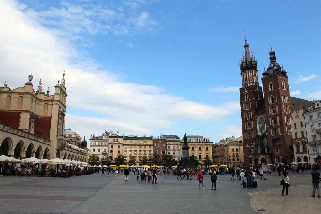 KRAKAU - het centrale plein Rynek Główny