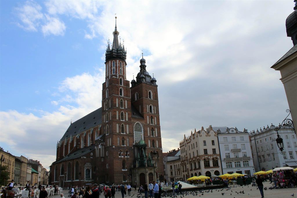 KRAKAU - de Mariakerk