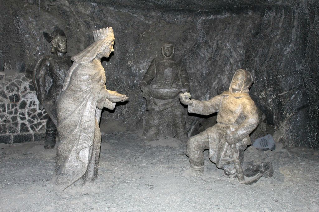 WIELICZKA - enkele beelden in de Wieliczka-zoutmijn
