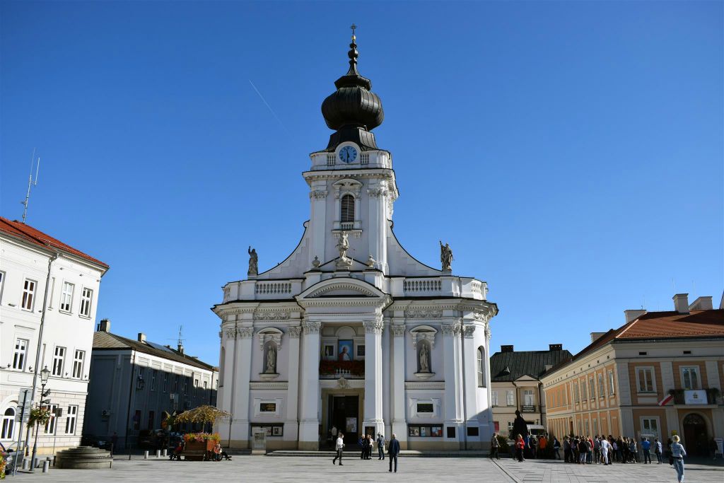WADOWICE - de kleine basiliek van de presentatie van de heilige maagd Maria