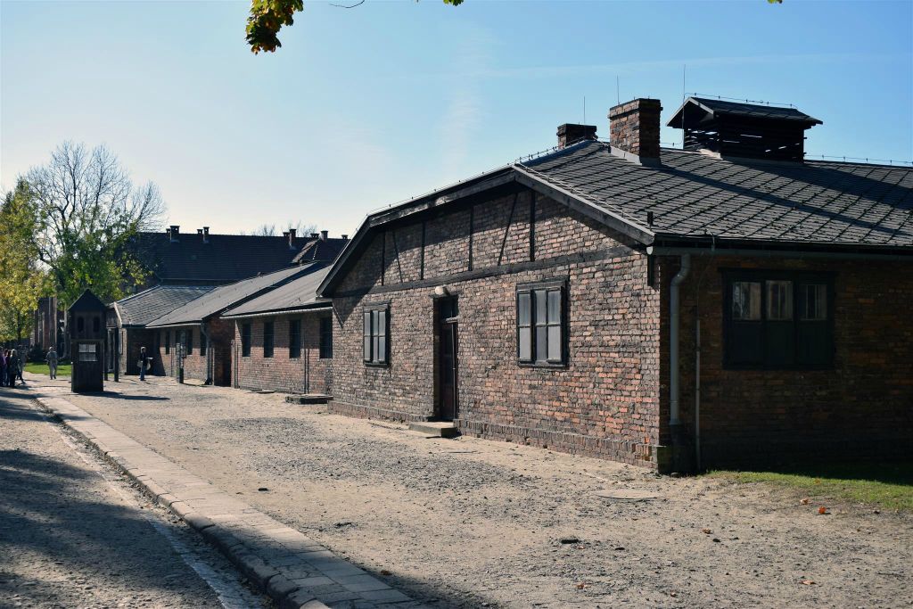 AUSCHWITZ - de plek waar Joodse mensen opgehangen werden bij Auschwitz I