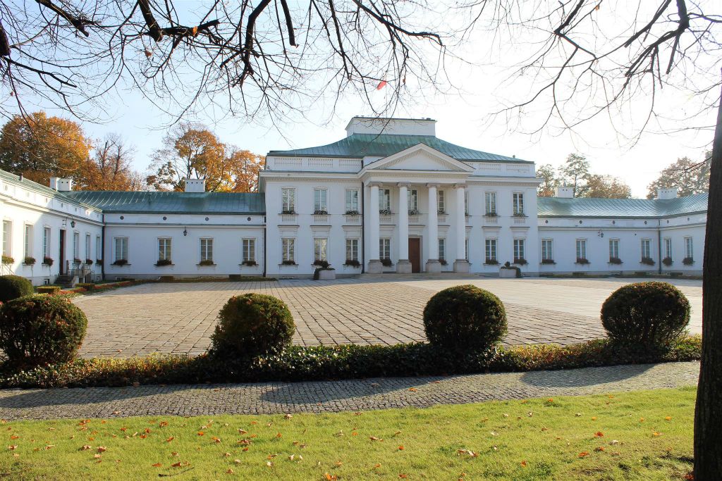 WARSCHAU - het Belvedèrepaleis