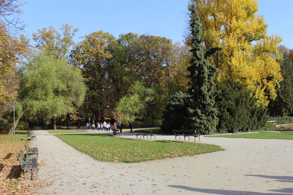 WARSCHAU - het Łazienki park