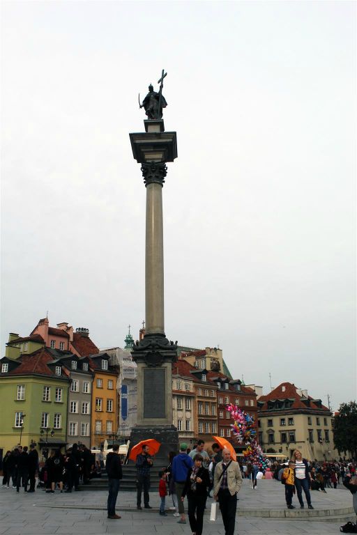 WARSCHAU - de Zygmunt-zuil