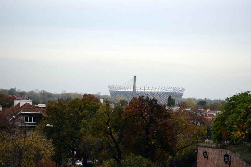 WARSCHAU - het nationaal stadion