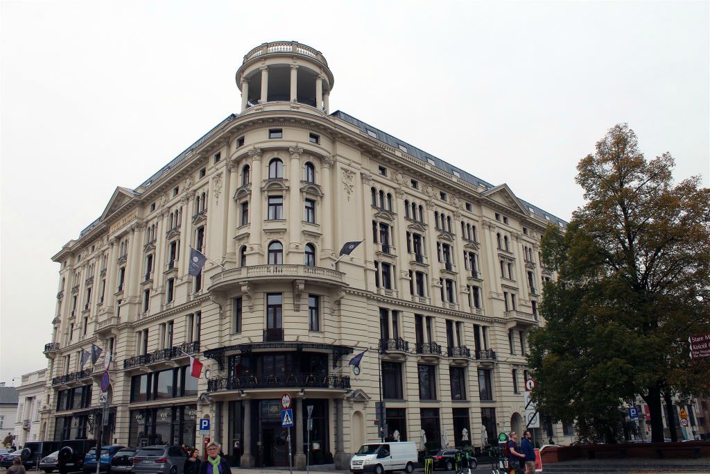 WARSCHAU - het Bristol hotel