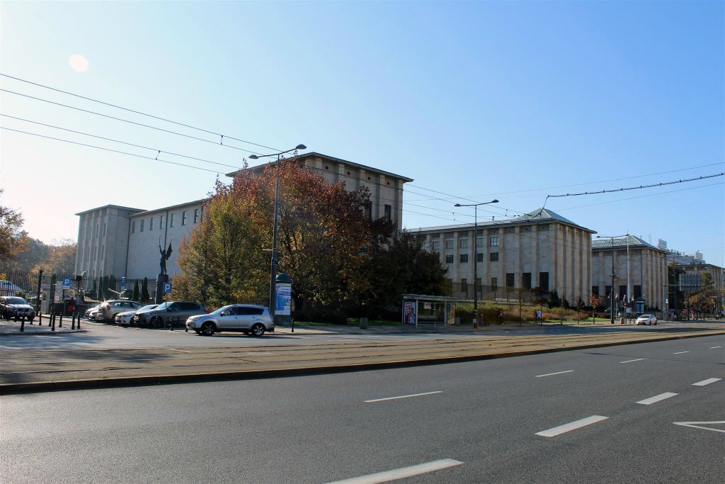 WARSCHAU - het Poolse militaire museum en het nationaal museum
