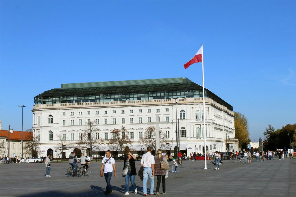 WARSCHAU - het Europejski hotel