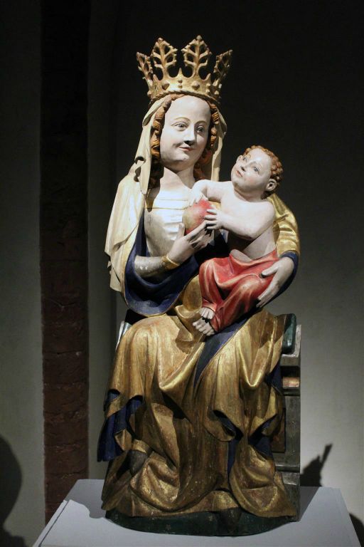 MALBORK - een beeld in het museum van het slot Mariënburg