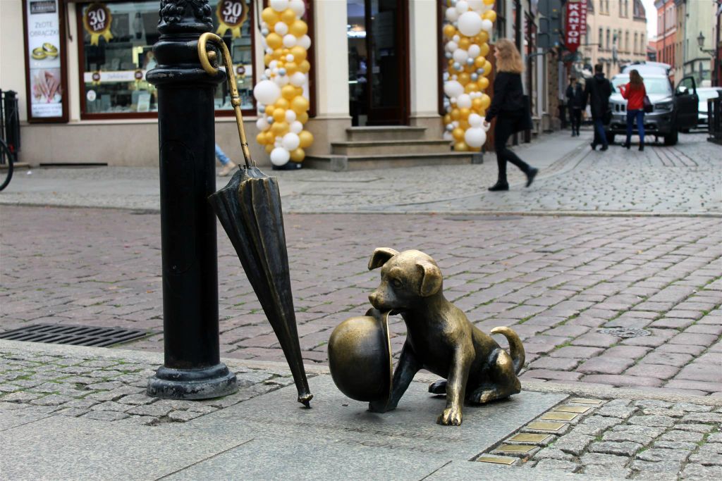 TORUŃ - het Filuś-monument