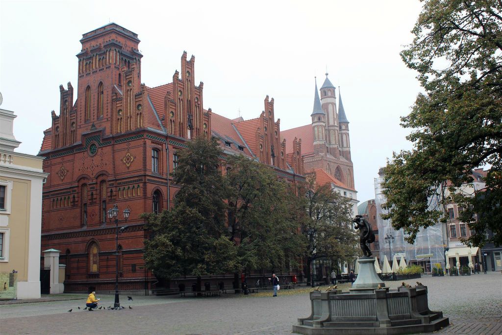 TORUŃ - het oude stadsplein