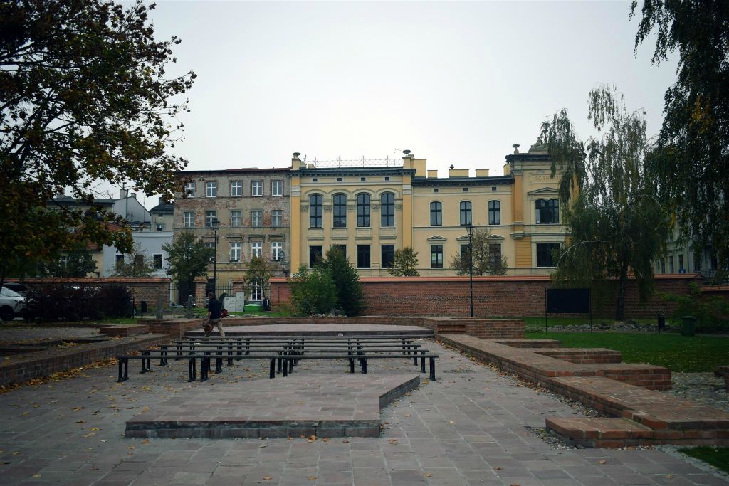 TORUŃ - het gebouw van de wetenschappelijke vereniging