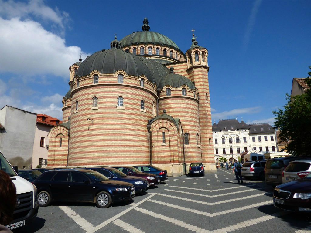 SIBIU - de Orthodoxe Metropolitan kerk