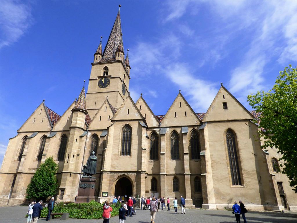 SIBIU - de Evangelische kathedraal